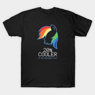 Rainbow Dash 20% Cooler (Light) T-Shirt